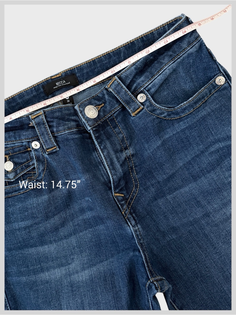 True Religion Becca Mid Rise Bootcut Jean - Picture 10 of 16